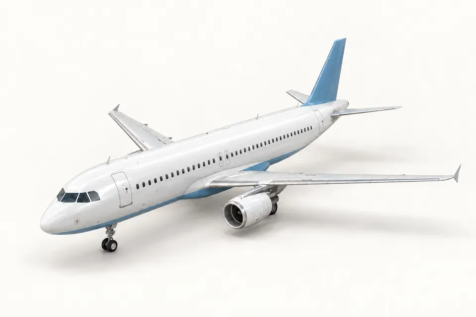 An Airbus A320 airliner